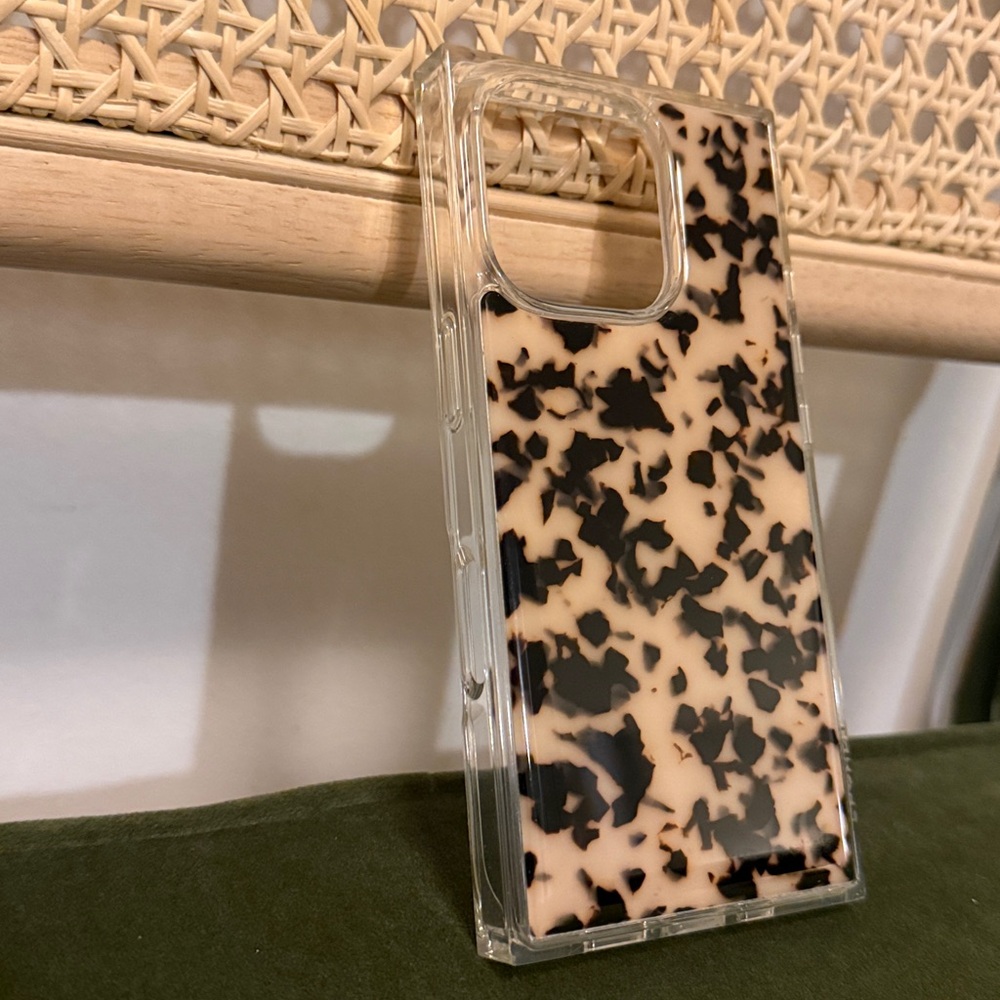 Flaunt SQUARE® Blonde Tortoise Shell iPhone Case - iPhone 16 Pro - New in box - Picture 3 of 4
